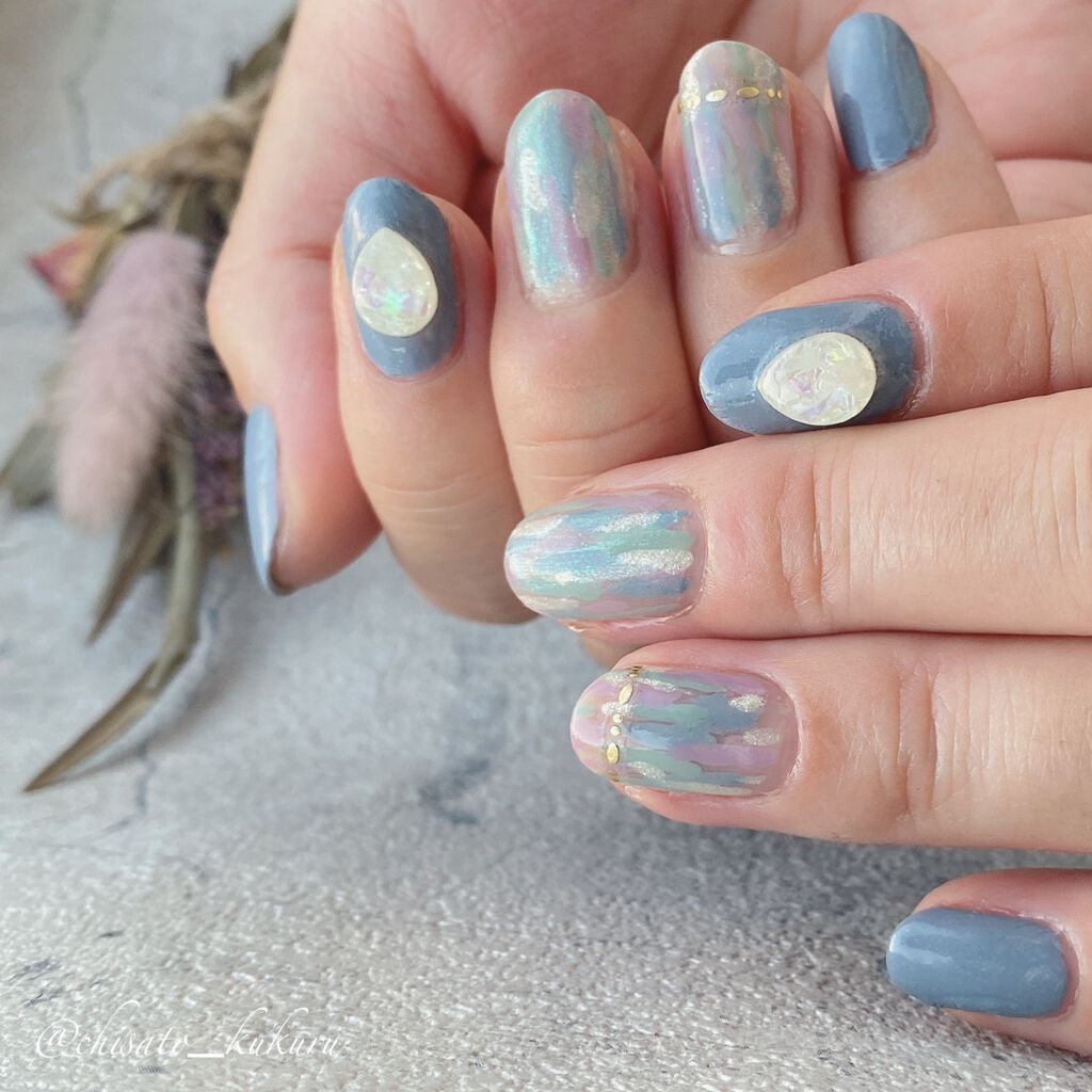 プレイフル コーディネートネイル/PLAYFUL/オールインワンネイルを使ったクチコミ(4枚目)