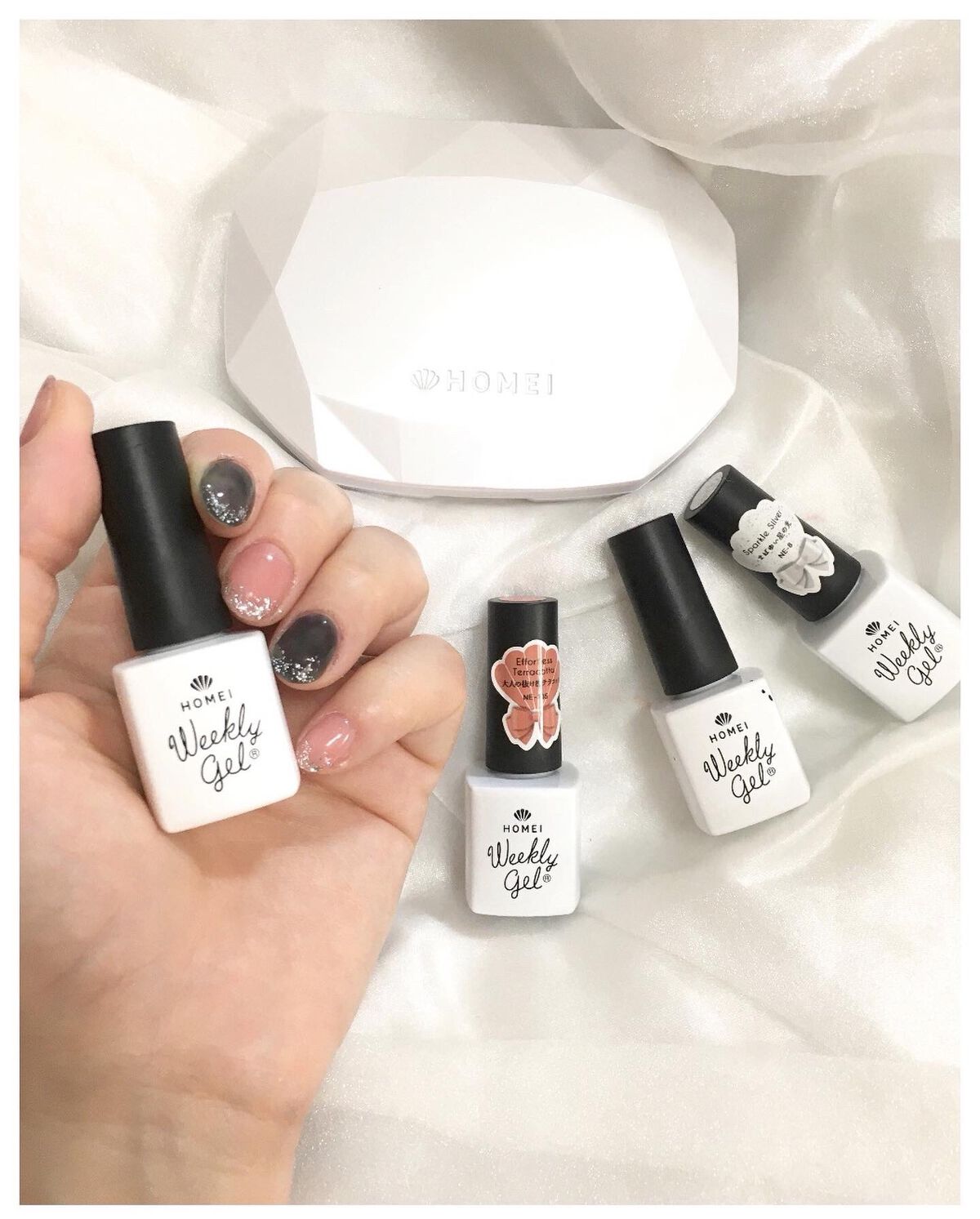 ウィークリージェル/HOMEI/ジェルネイルを使ったクチコミ(1枚目)
