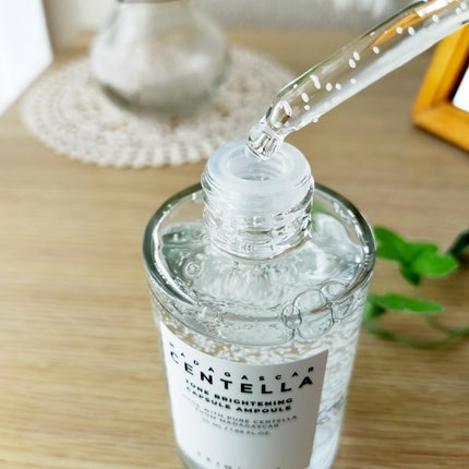 トーンブライトニング カプセルアンプル/SKIN1004/美容液を使ったクチコミ(2枚目)