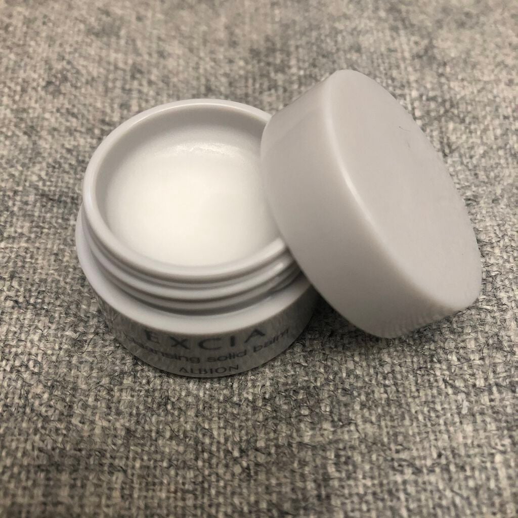 エクシア クレンジング ソリッドバーム/ALBION/クレンジングバームを使ったクチコミ(1枚目)