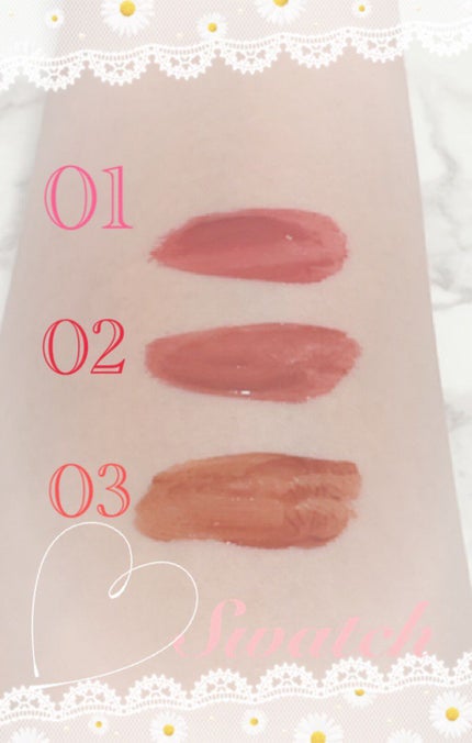 ジューシーリップティント/キャンメイク/口紅を使ったクチコミ(2枚目)