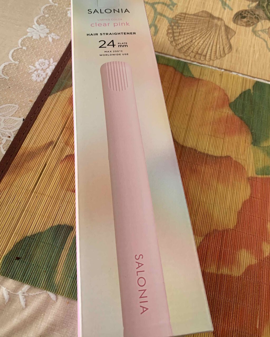ストレートヘアアイロン/SALONIA/ストレートアイロンを使ったクチコミ(1枚目)