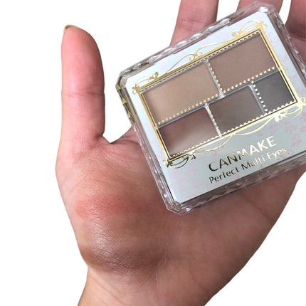 パーフェクトマルチアイズ/キャンメイク/アイシャドウパレットを使ったクチコミ(4枚目)