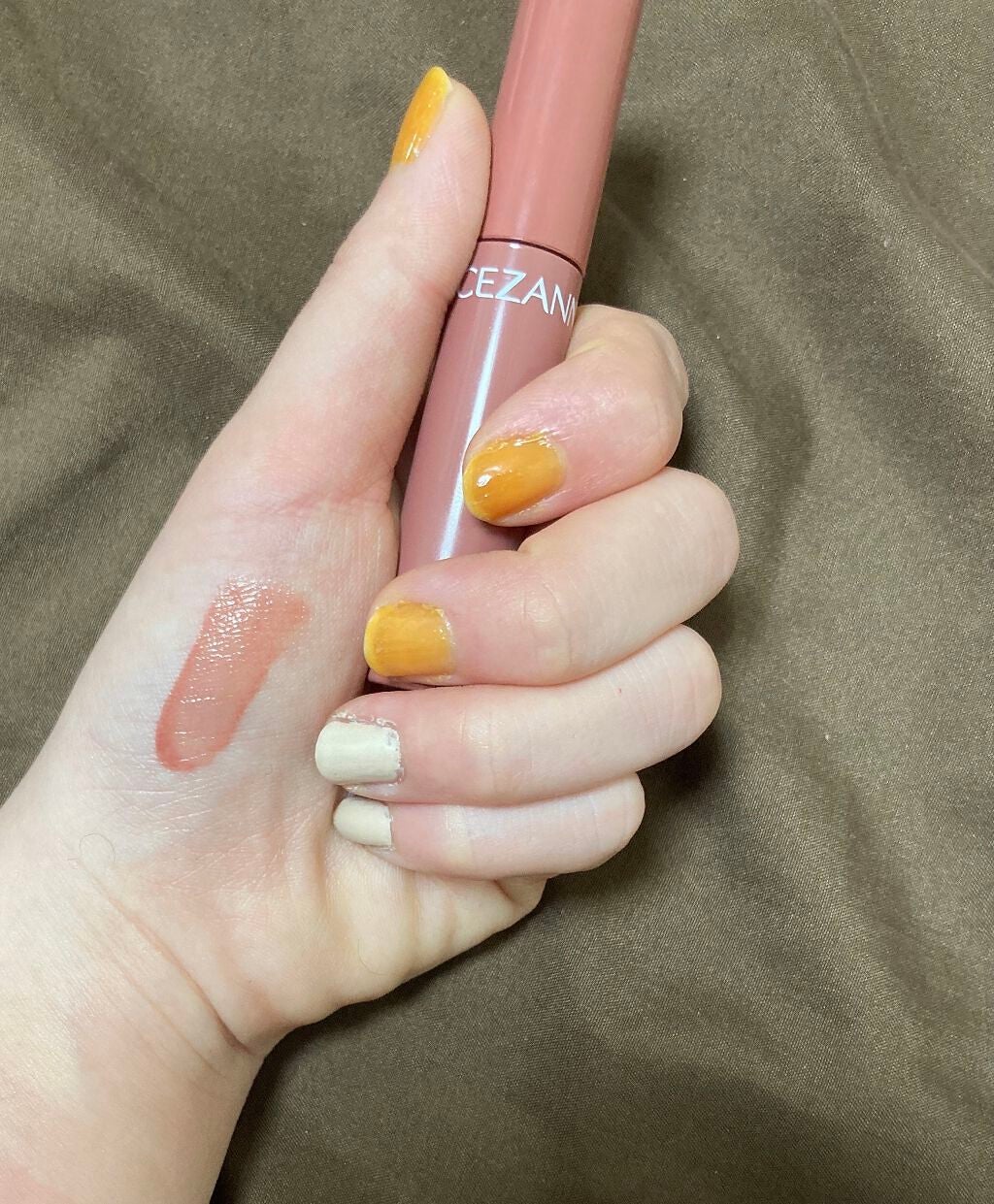 ウォータリーティントリップ/CEZANNE/リップティントを使ったクチコミ(2枚目)