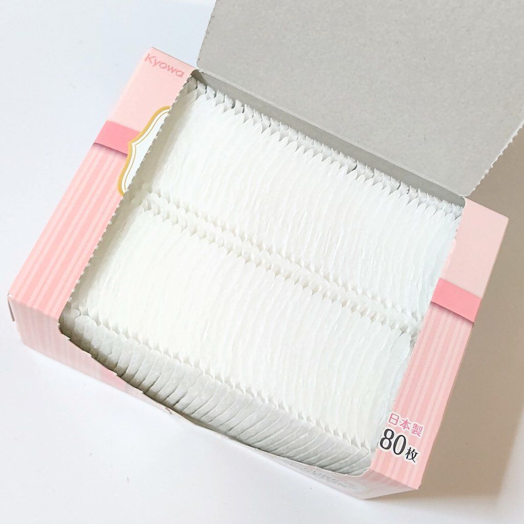 ピュアコットンパフ/セリア/コットンを使ったクチコミ（2枚目）