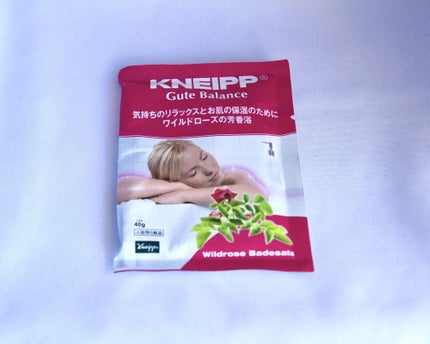 クナイプ グーテバランス バスソルト ワイルドローズの香り/クナイプ/入浴剤を使ったクチコミ(1枚目)