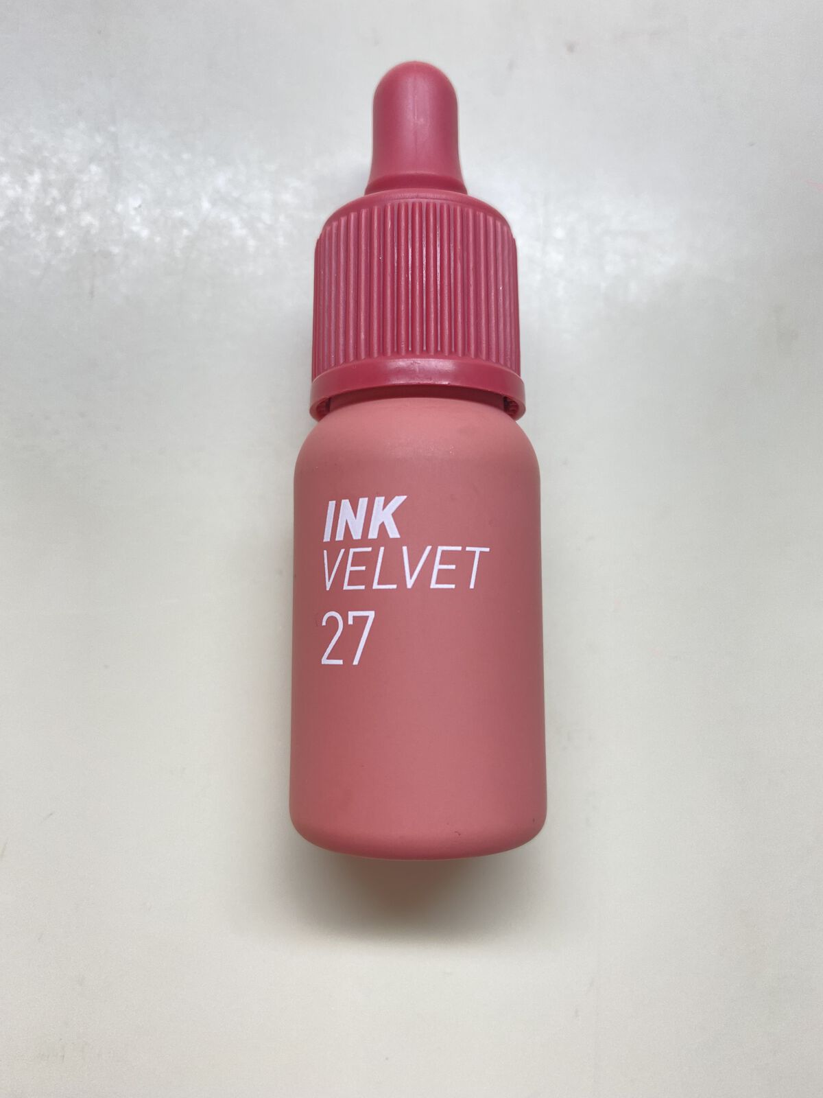 インク ベルベット 27 ストロベリー ヌード(STRAWBERRY NUDE)/PERIPERA/口紅を使ったクチコミ（1枚目）