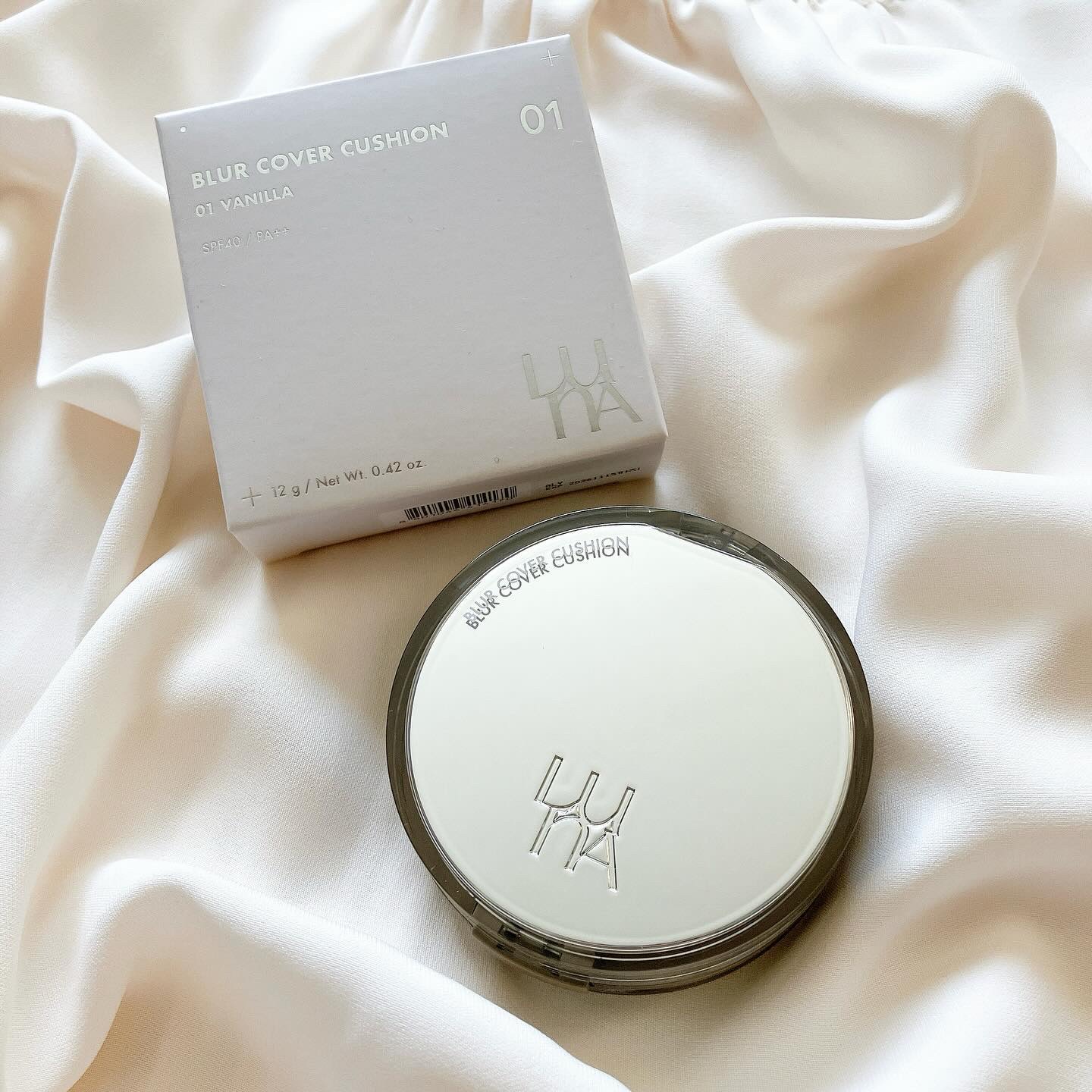 ブラーカバークッション/LUNA/クッションファンデーションを使ったクチコミ（1枚目）