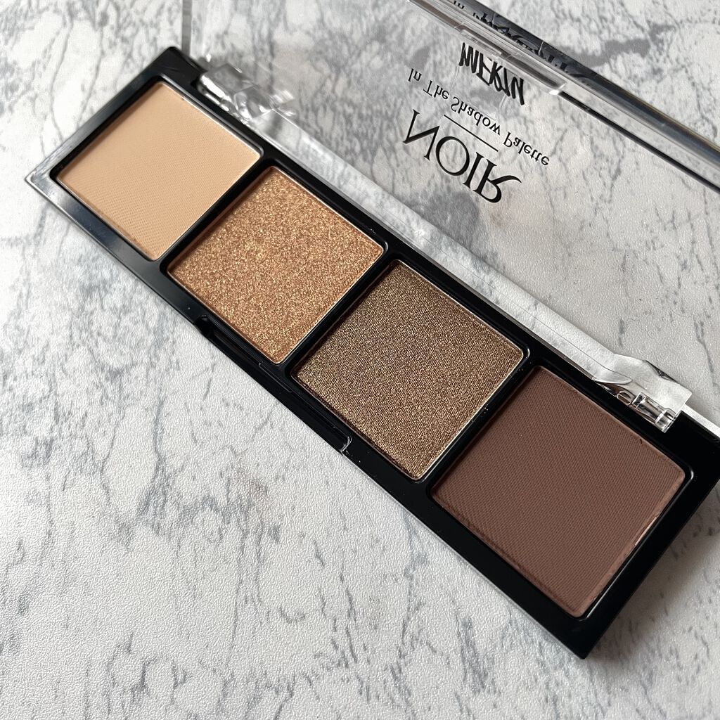 ノワール イン ザ シャドウパレット/MERZY/アイシャドウパレットを使ったクチコミ（3枚目）