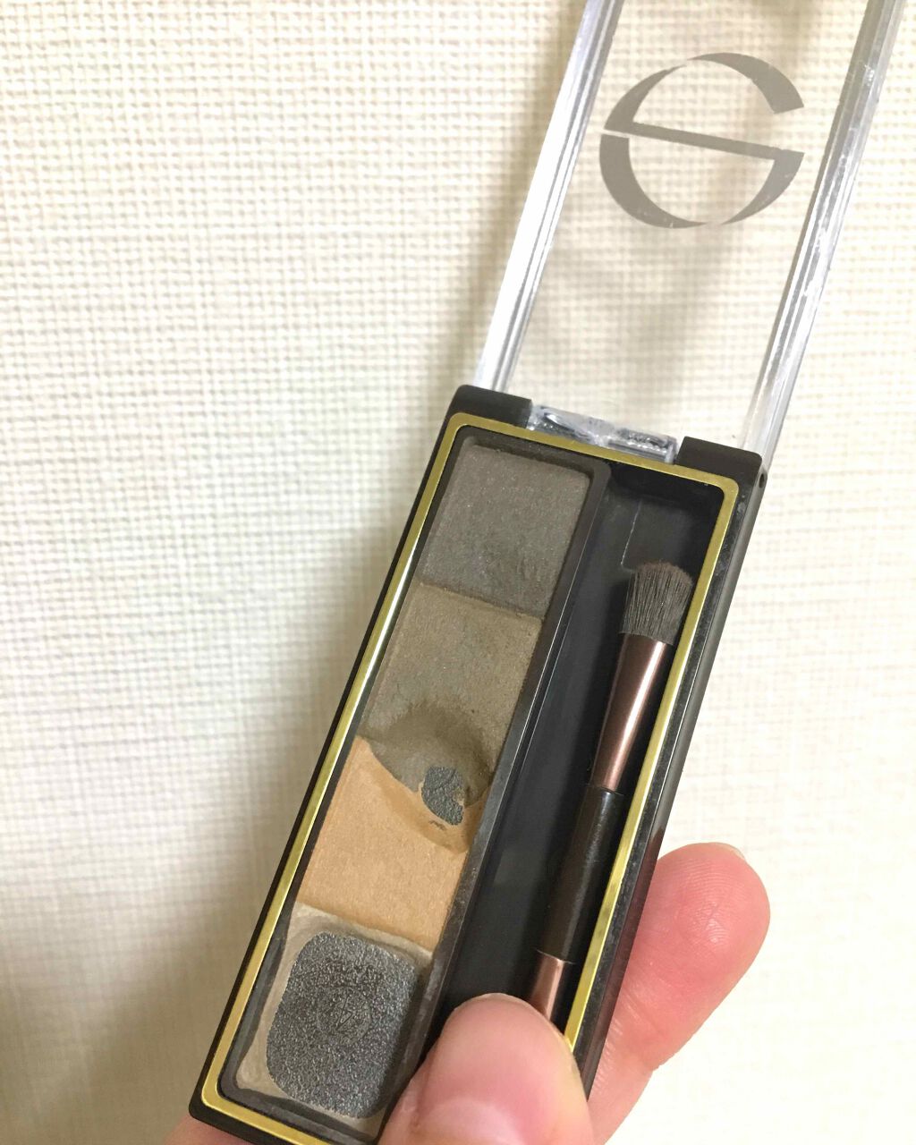 スタイリング パウダーアイブロウ SE02 ライトブラウン/excel/パウダーアイブロウを使ったクチコミ（1枚目）