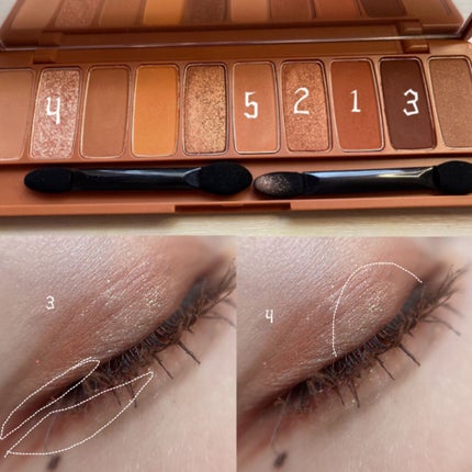 プレイカラー アイシャドウ/ETUDE/アイシャドウパレットを使ったクチコミ(3枚目)