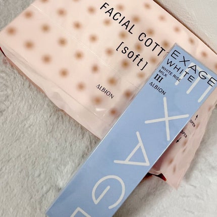 アルビオン フェイシャルコットンL(ソフト)/ALBION/コットンを使ったクチコミ(1枚目)