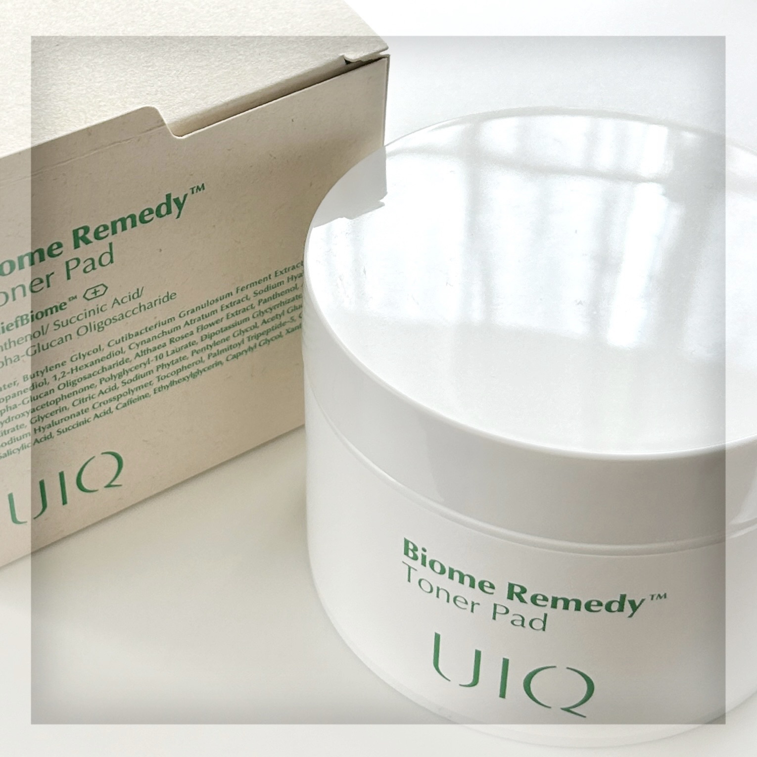 バイオームレメディトナーパッド/UIQ/化粧水を使ったクチコミ（2枚目）