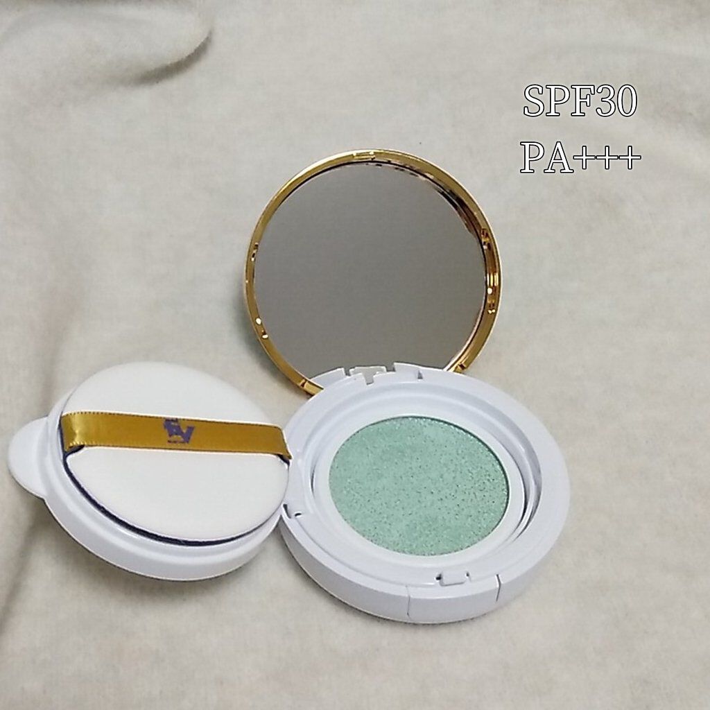 シカモイストクッションメイクアップベース/プレスカワジャパン/化粧下地を使ったクチコミ（3枚目）