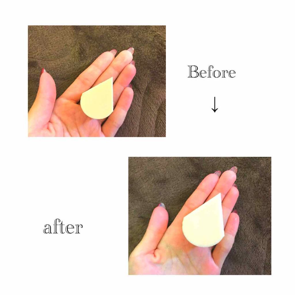 ボワット・ア・エクラ ノンラテックス メイクアップスポンジ/SHOBIDO/パフ・スポンジを使ったクチコミ(3枚目)