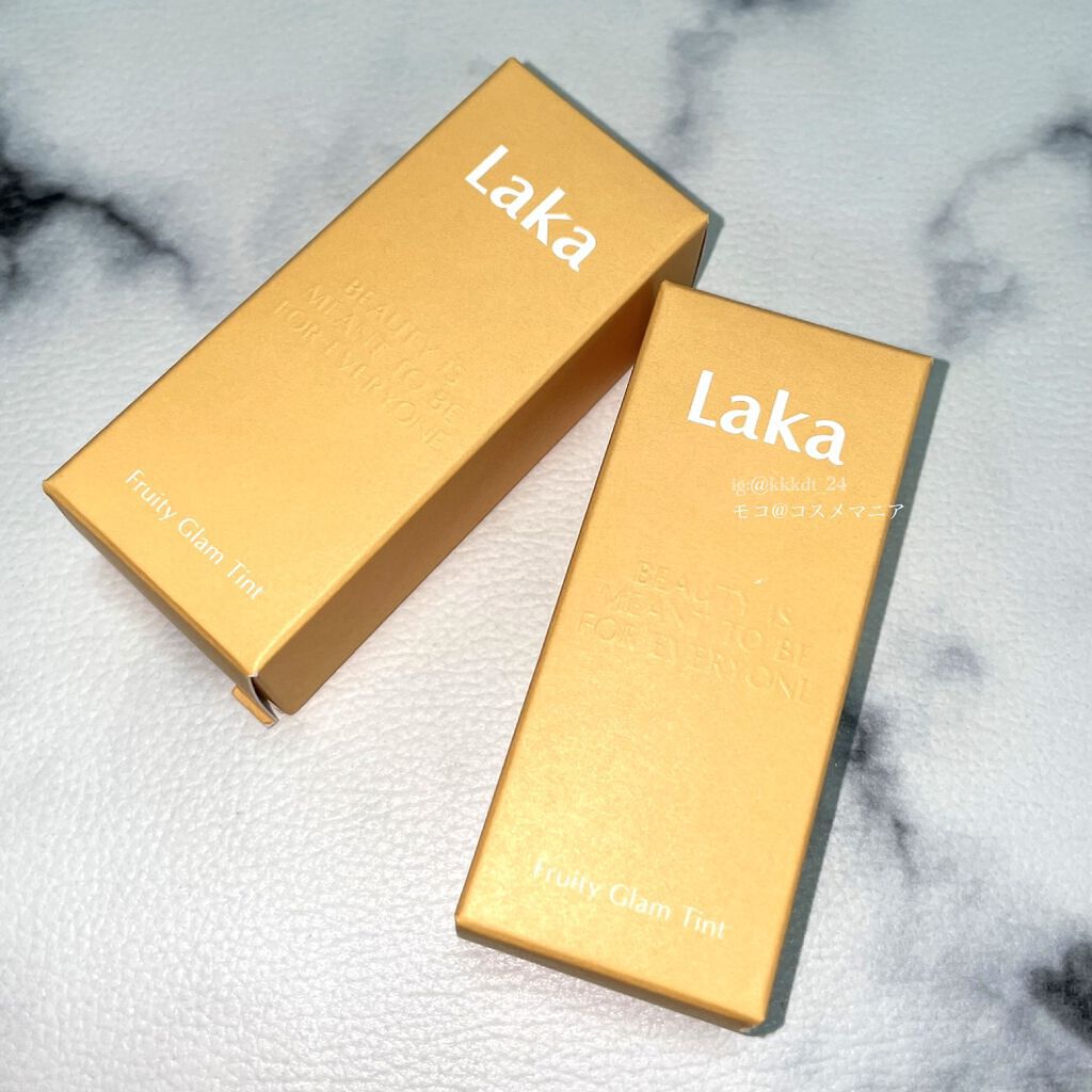 フルーティーグラムティント/Laka/リップティントを使ったクチコミ(2枚目)