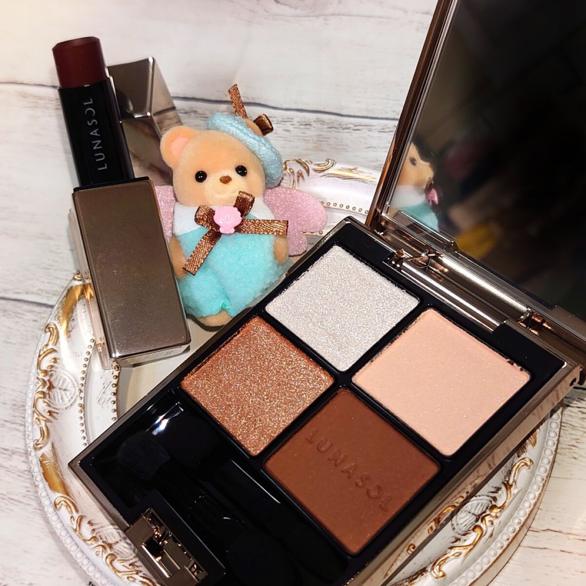 アイカラーレーション/LUNASOL/アイシャドウパレットを使ったクチコミ(2枚目)