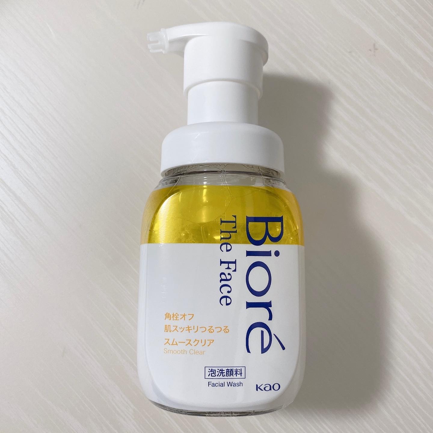 ビオレ ザフェイス 泡洗顔料 スムースクリア/ビオレ/泡洗顔を使ったクチコミ（1枚目）