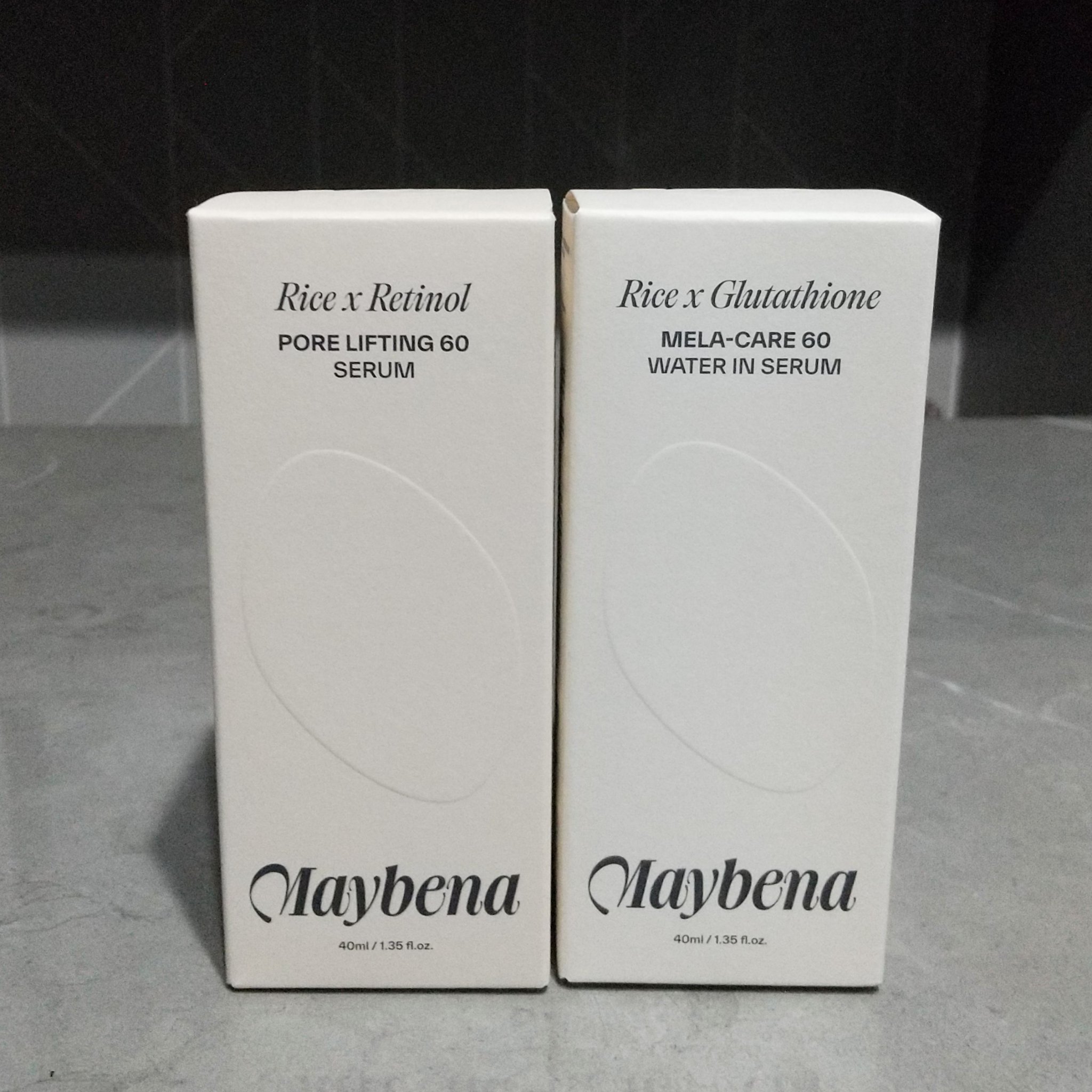 ライスX グルタチオン メラケアー60 ウォーターインセラム/MAYBENA/美容液を使ったクチコミ（1枚目）