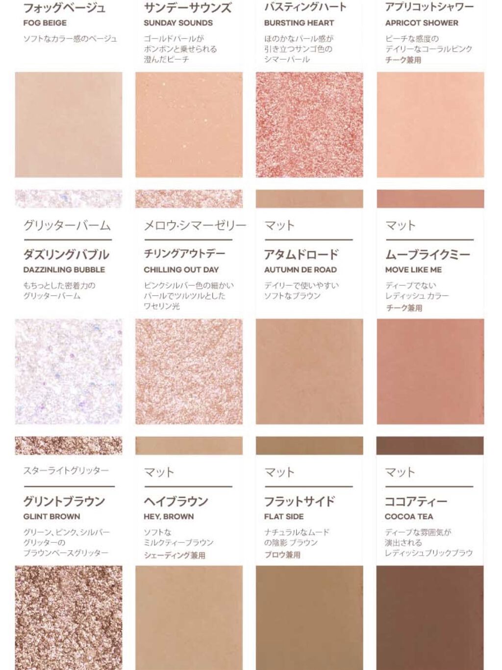 オールテイクムードテクニックパレット/PERIPERA/アイシャドウパレットを使ったクチコミ（3枚目）