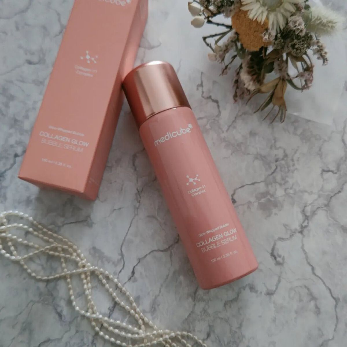 コラーゲンバブルセラム/MEDICUBE/美容液を使ったクチコミ（2枚目）