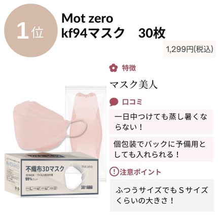 フィッティ スタイルフィット/フィッティ/マスクを使ったクチコミ(5枚目)