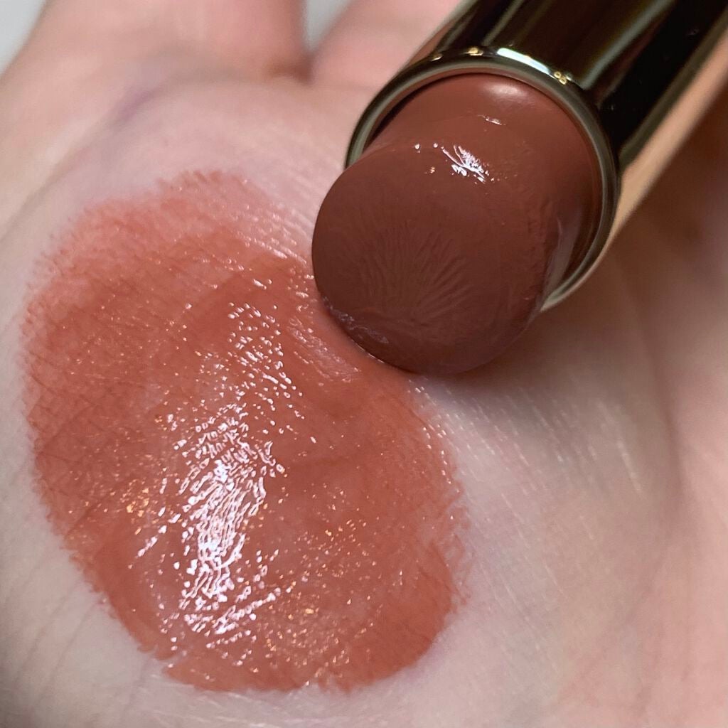 ラスティンググロスリップ/CEZANNE/口紅を使ったクチコミ(3枚目)