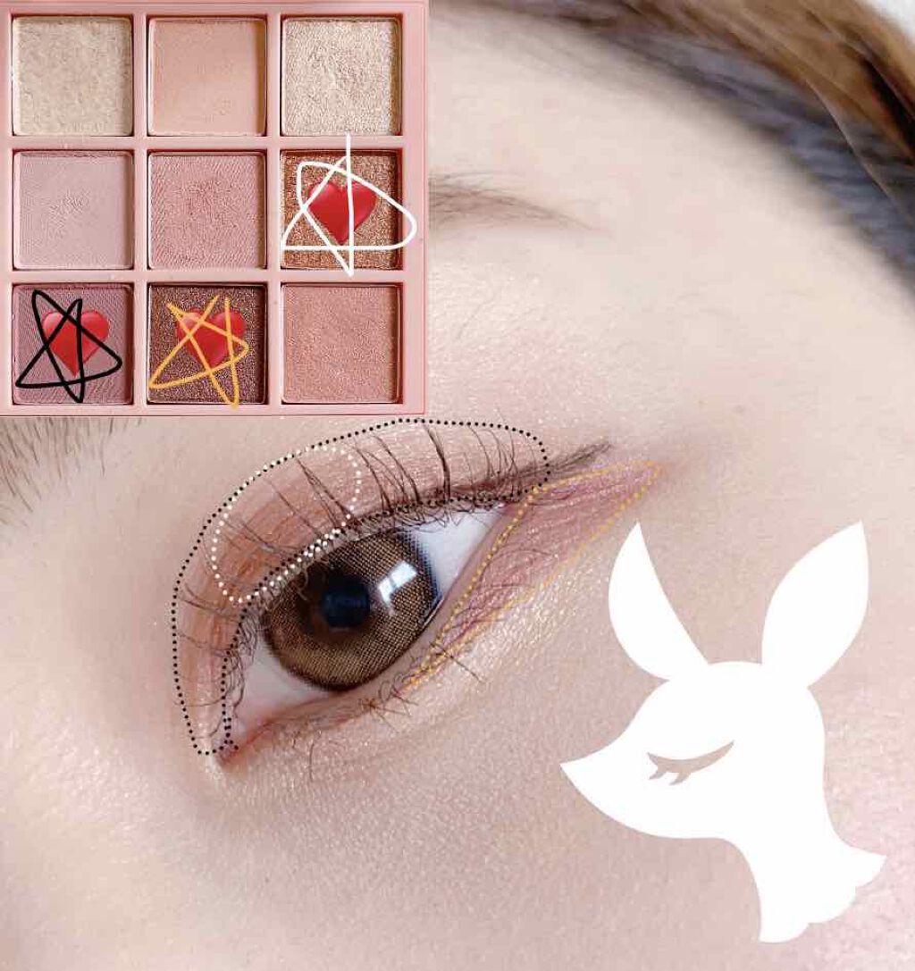 3CE マルチアイカラーパレット/3CE/アイシャドウパレットを使ったクチコミ（3枚目）