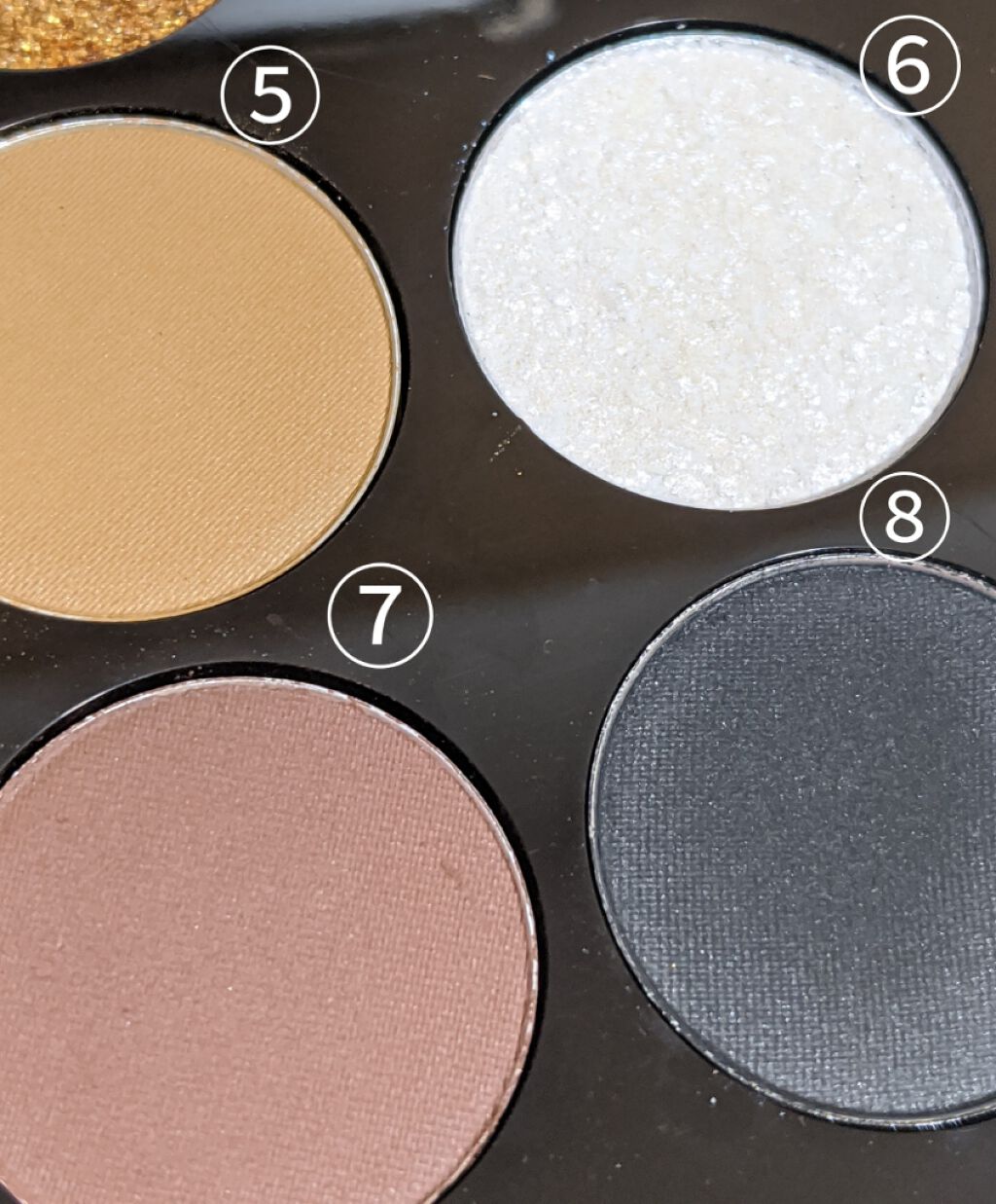 大英博物館 エジプトシリーズ アイシャドウパレット/ZEESEA/アイシャドウパレットを使ったクチコミ（3枚目）