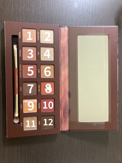 エクスプローラ12色 動物アイシャドウパレット/PERFECT DIARY/アイシャドウパレットを使ったクチコミ(4枚目)