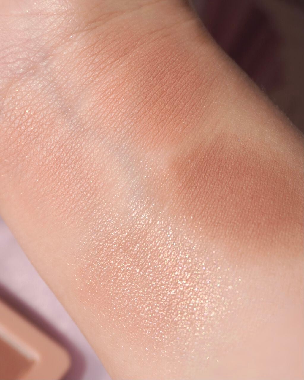 Peach Blush Toast cafe eye palette/NOTONE/アイシャドウパレットを使ったクチコミ(3枚目)