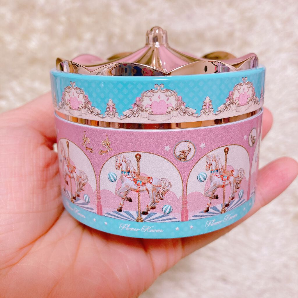 サーカスシリーズ ルースパウダー/FlowerKnows/ルースパウダーを使ったクチコミ(2枚目)