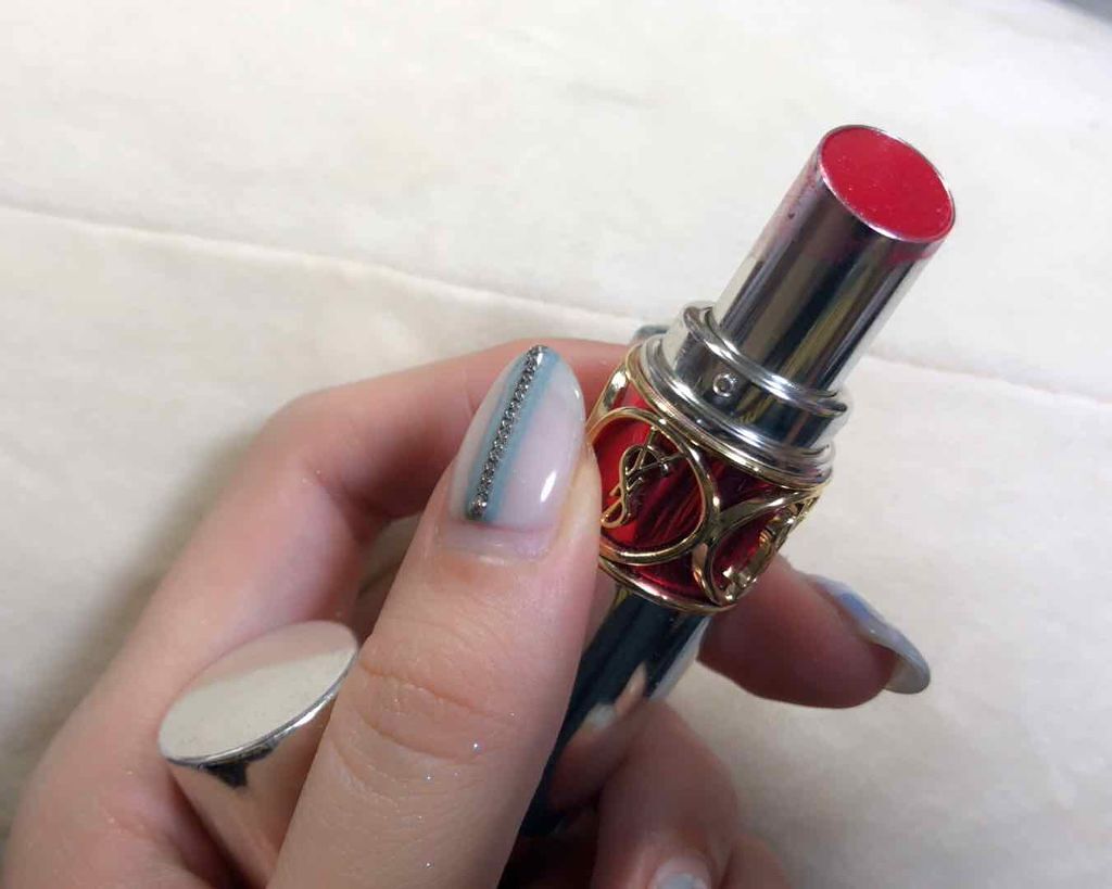 ヴォリュプテキャンディー/YVES SAINT LAURENT BEAUTE/口紅を使ったクチコミ（2枚目）