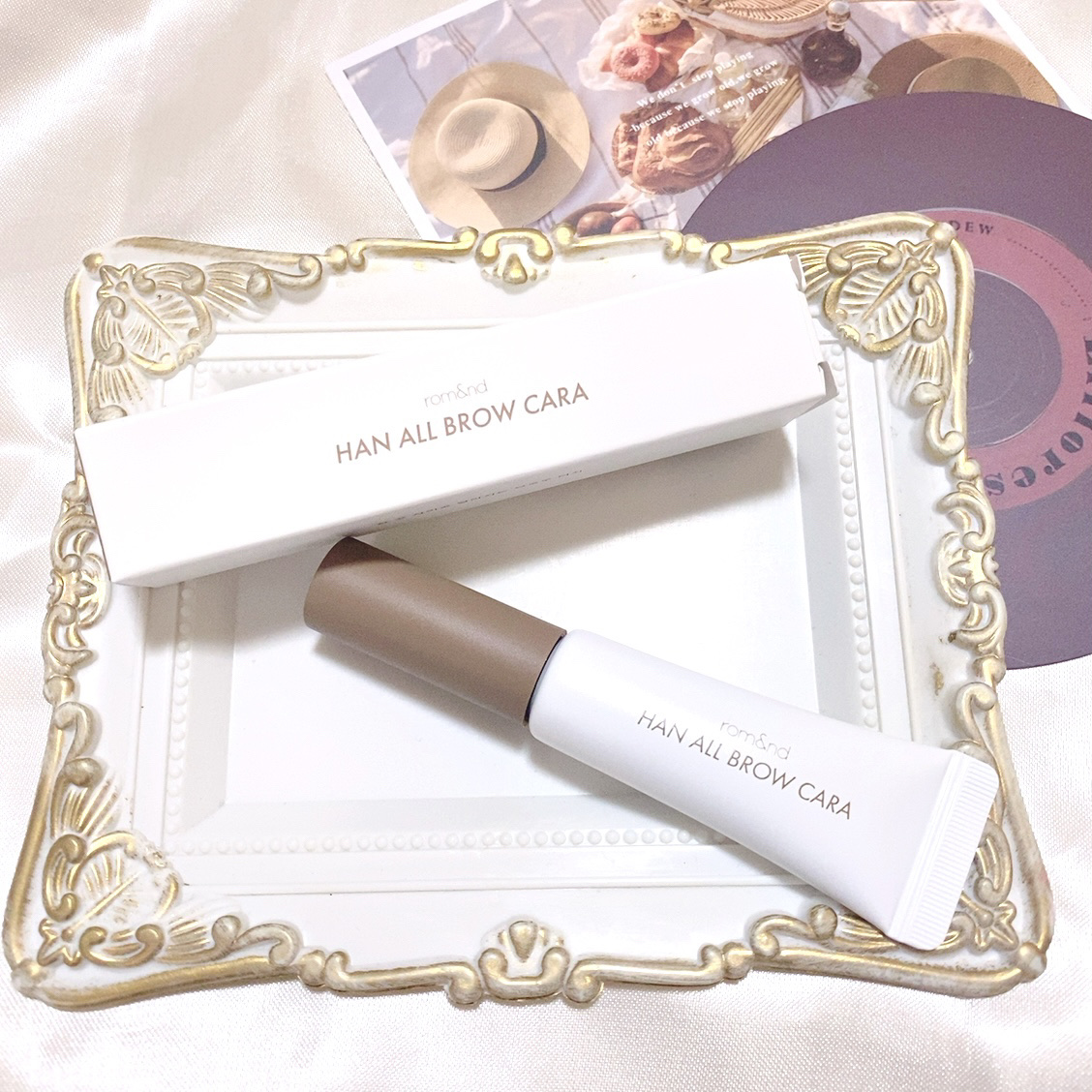 ハンオールブロウカラ/rom&nd/眉マスカラを使ったクチコミ（1枚目）