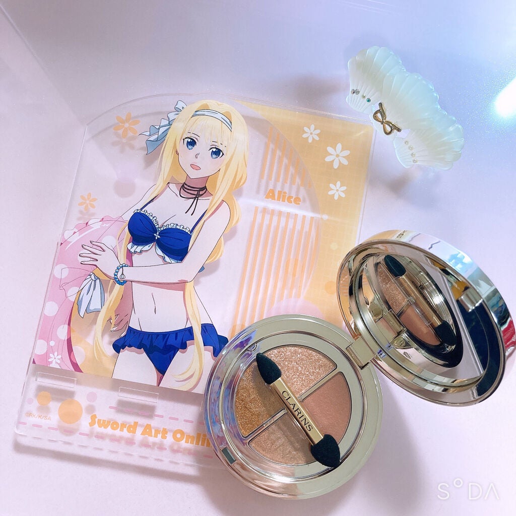 オンブル 4/CLARINS/アイシャドウパレットを使ったクチコミ(2枚目)