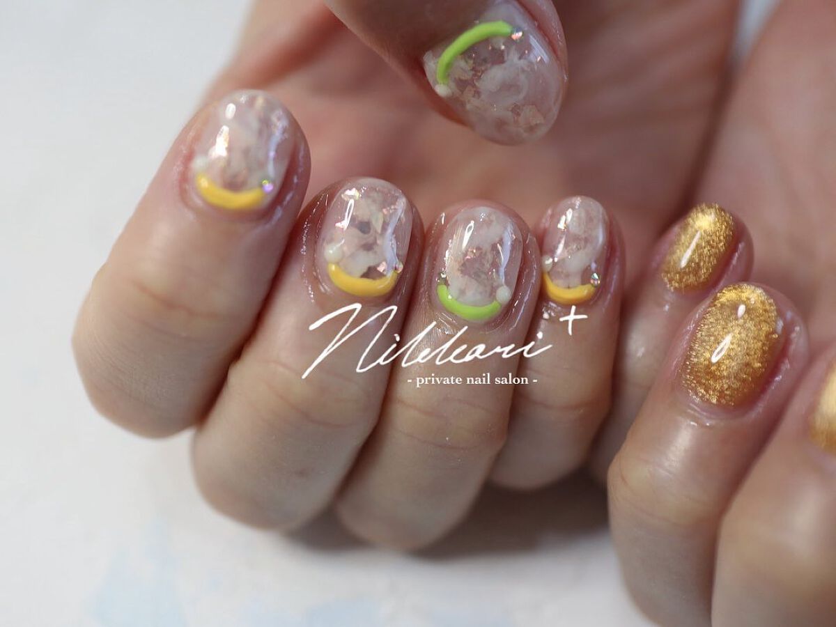 𝐍𝐚𝐢𝐥𝐢𝐬𝐭🦋𝐭𝐨-𝐦𝐚, on LIPS 「━━━━☞design☽︎︎.*·̩͙...ネオンを取り入..」(1枚目)