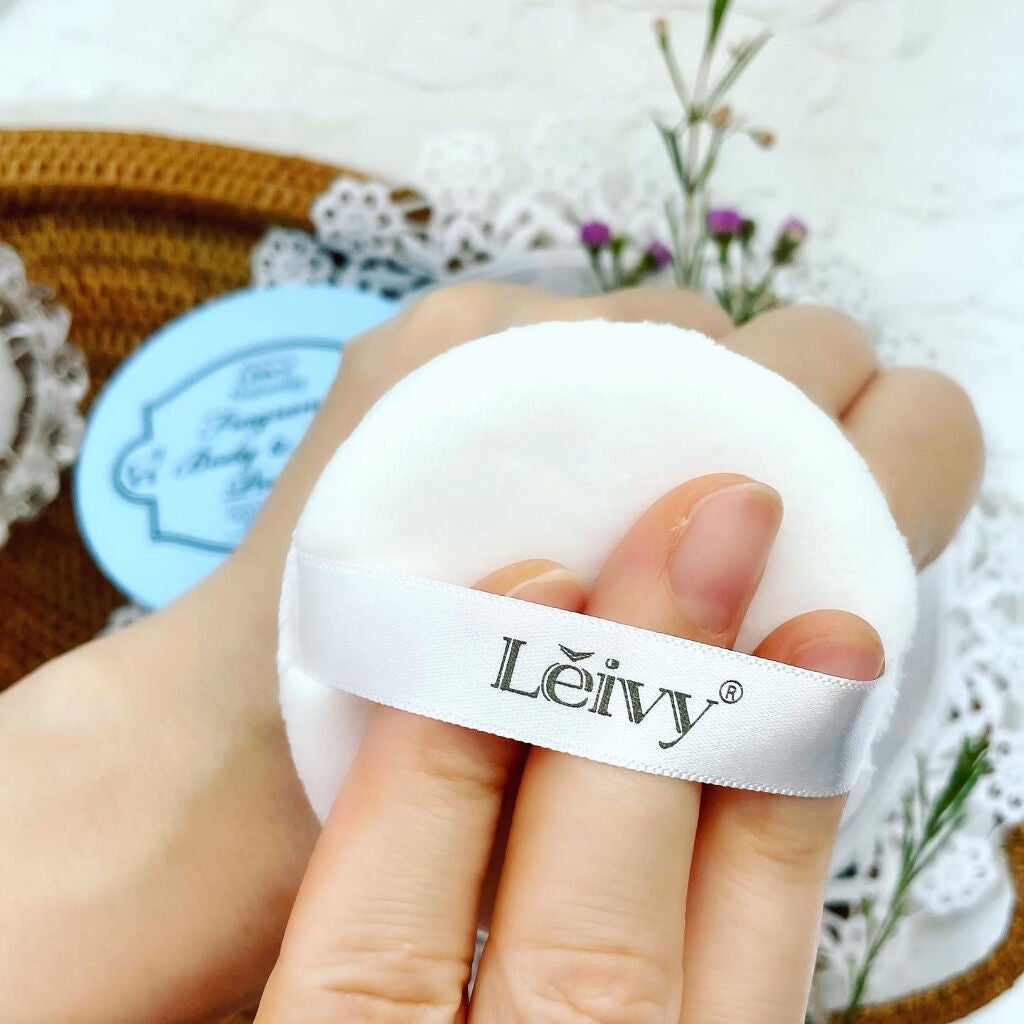 フレグランス ボディ&フェイスパウダー ゴートミルク/Leivy/ルースパウダーを使ったクチコミ(5枚目)