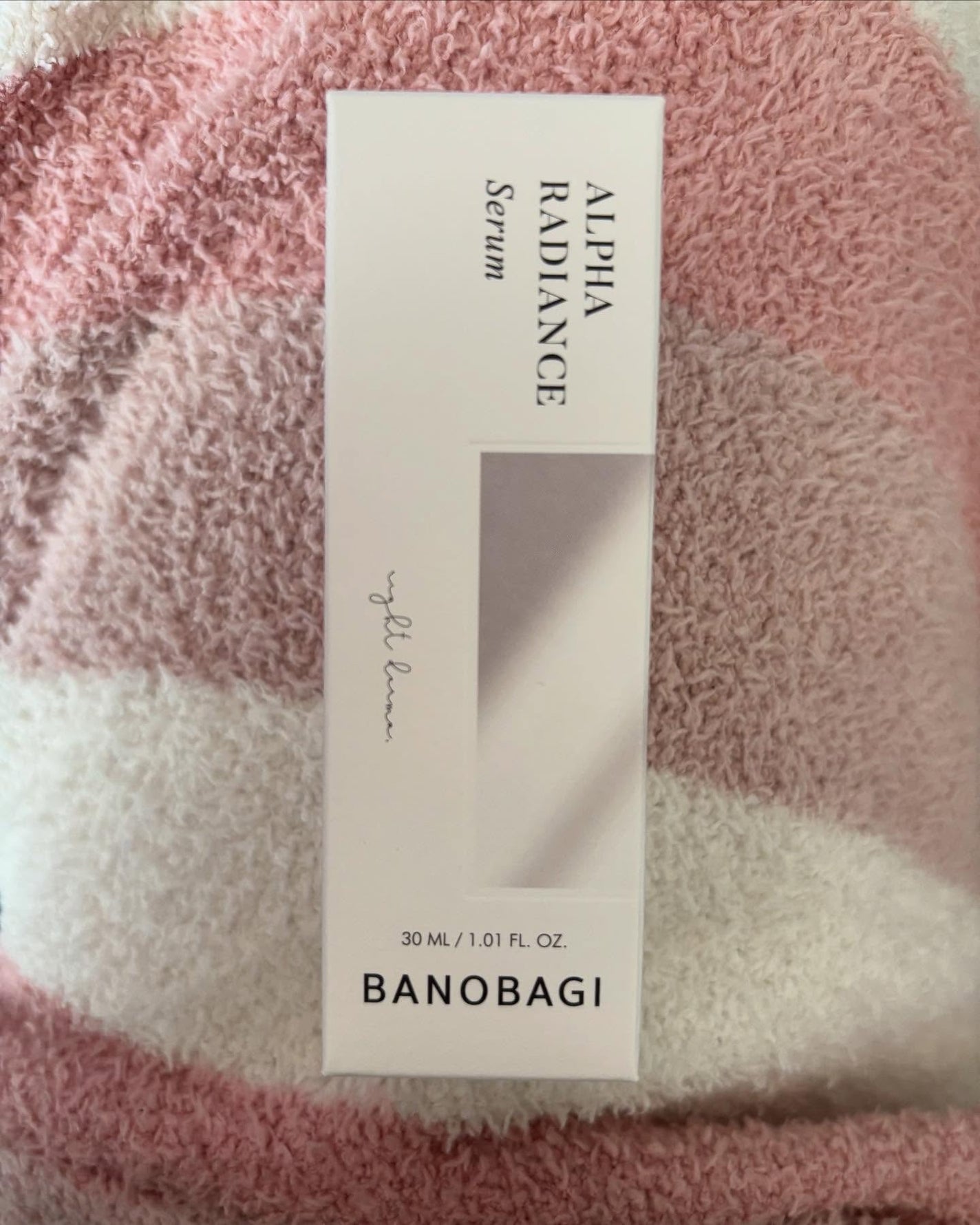 アルファラディアンスグローセラム/BANOBAGI/美容液を使ったクチコミ(1枚目)