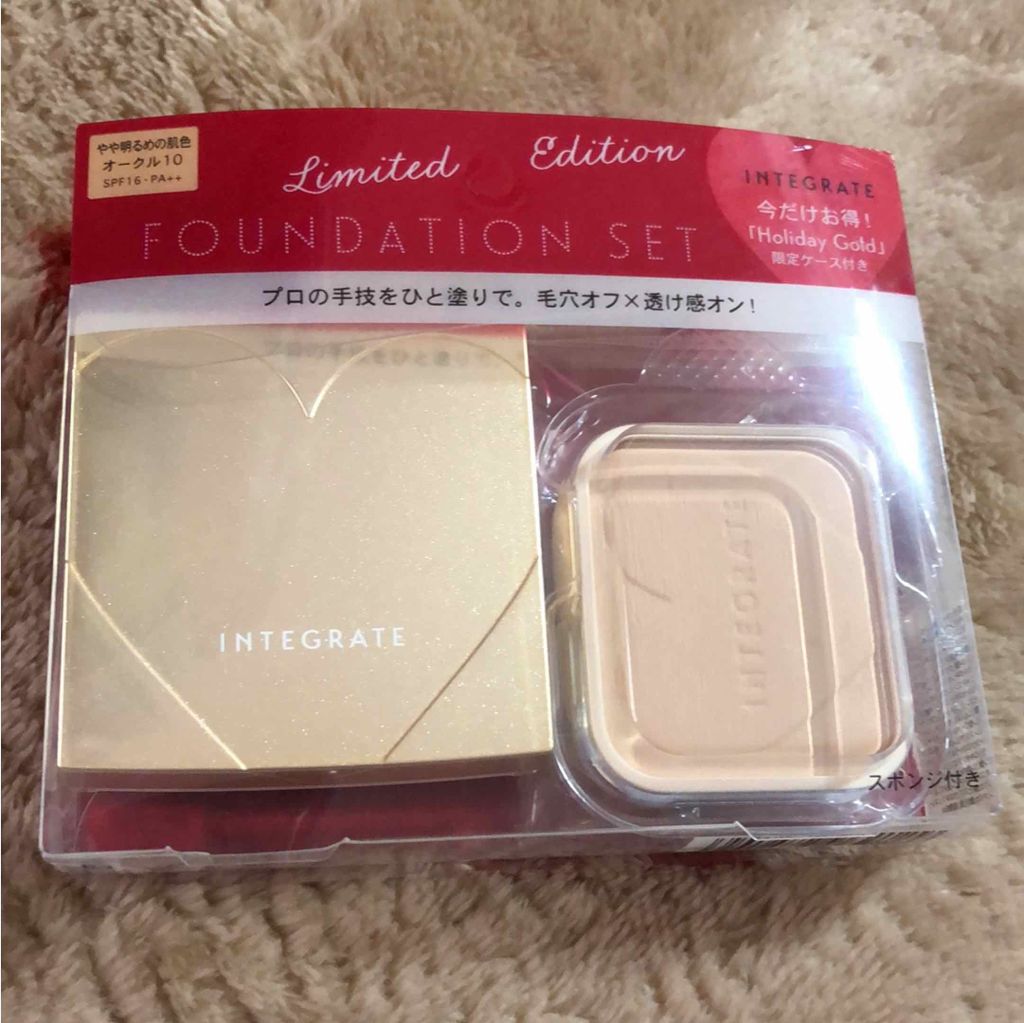 プロフィニッシュファンデーション/インテグレート/パウダーファンデーションを使ったクチコミ（1枚目）