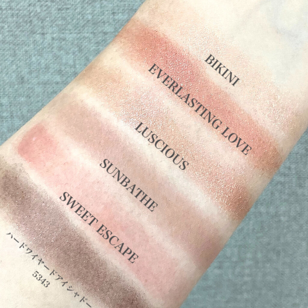 アンラップド ミニアイシャドーパレット DOLCE VITA/NARS/アイシャドウパレットを使ったクチコミ（3枚目）