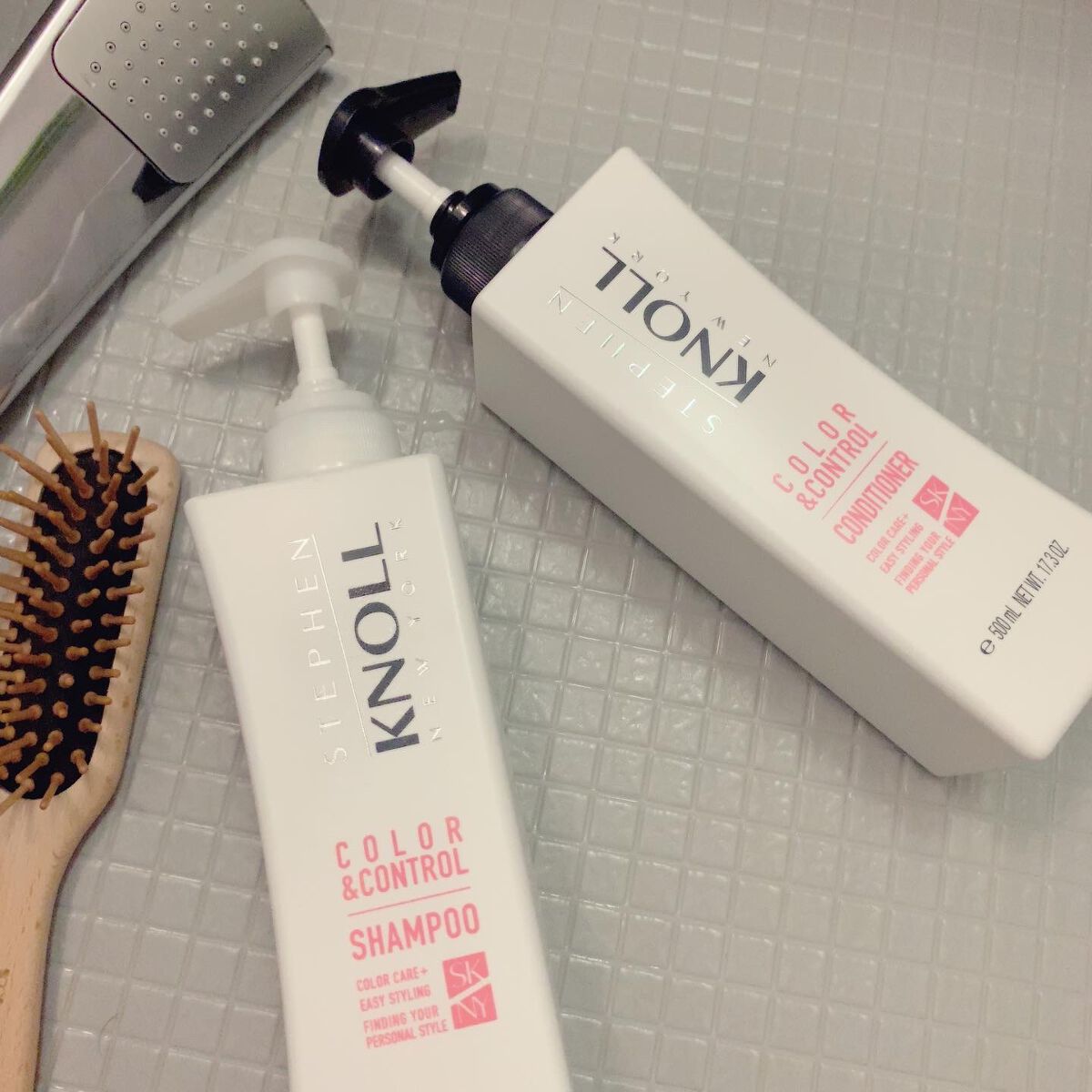 リペアコントロール シャンプー W/コンディショナー W コンディショナー本体 500ml/スティーブンノル ニューヨーク/市販シャンプーを使ったクチコミ（2枚目）