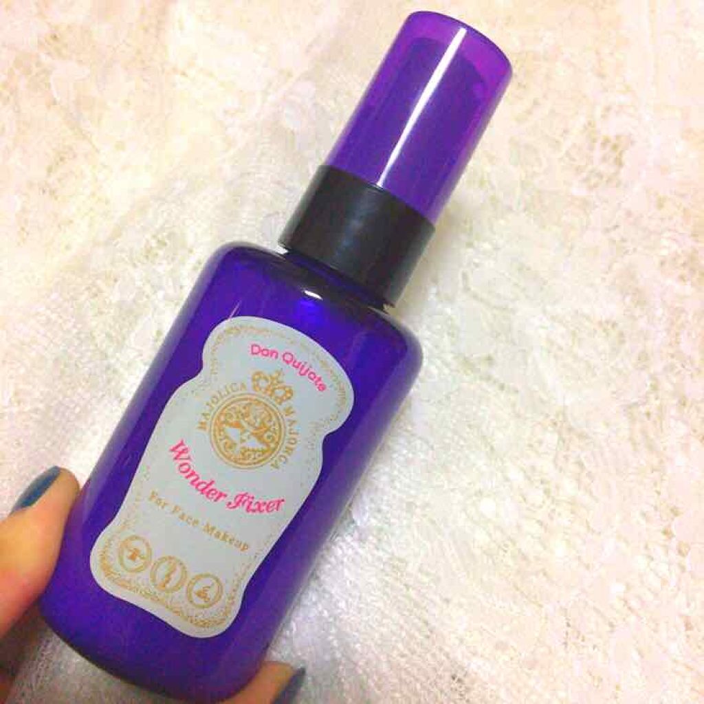 ワンダー フィクサー/MAJOLICA MAJORCA/フィックスミストを使ったクチコミ(1枚目)