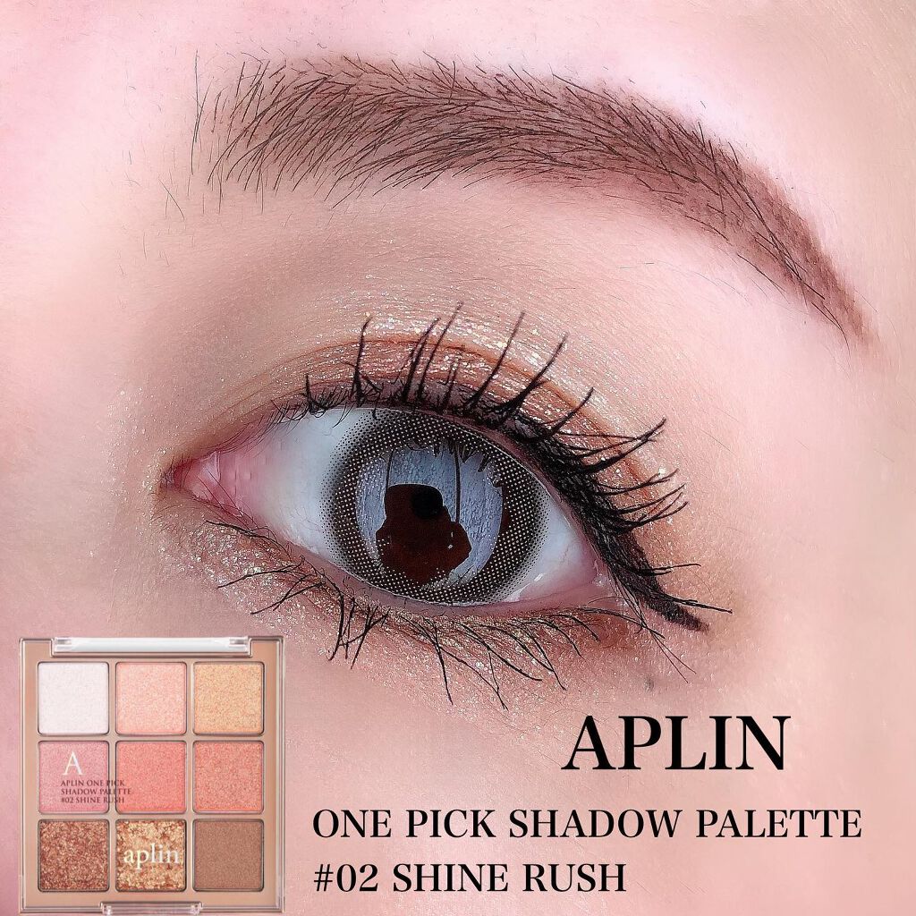 ワンピックアイシャドウパレット/APLIN/アイシャドウパレットを使ったクチコミ（1枚目）