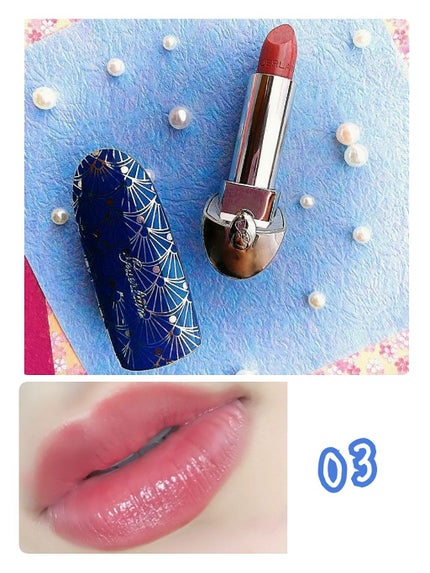 ルージュ ジェ/GUERLAIN/口紅を使ったクチコミ(2枚目)