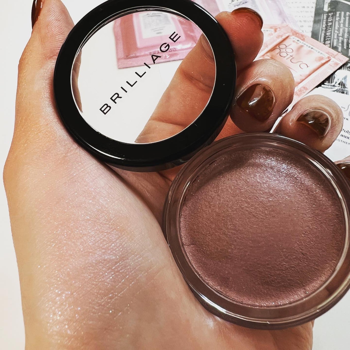 #224 テーパード ブレンディング ブラシ/M・A・C/メイクブラシを使ったクチコミ(4枚目)