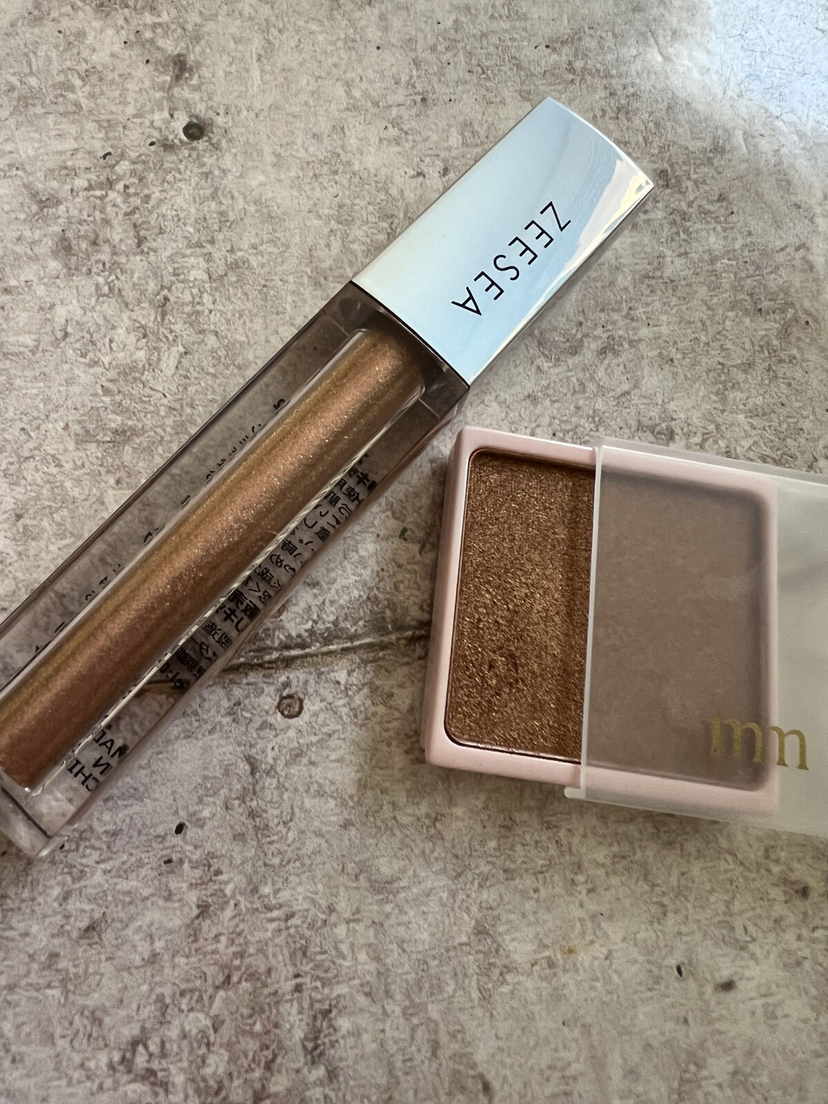 ミリコアイシャドウ 406 イエローゴールド/ビューティーワールド/単色アイシャドウを使ったクチコミ（2枚目）