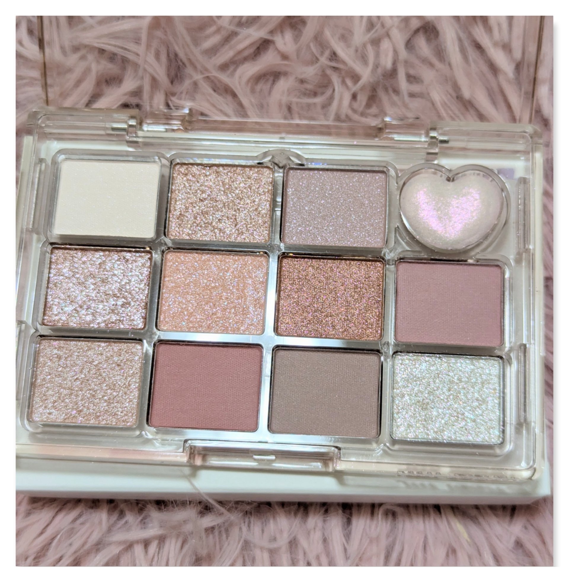 シャイニング12色ミニアイシャドウパレット/jill leen./アイシャドウパレットを使ったクチコミ（2枚目）