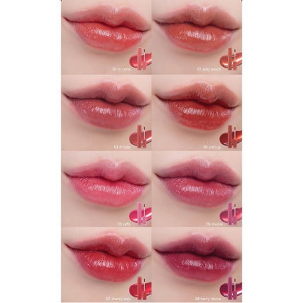 ジューシーラスティングティント/rom&nd/リップティントを使ったクチコミ(2枚目)