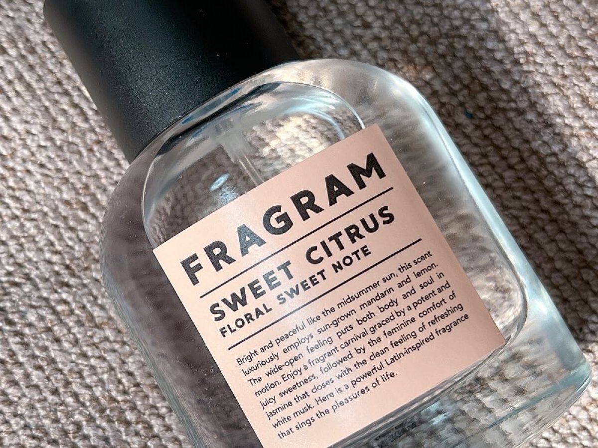 オードフレグランス SWEET CITRUS/FRAGRAM/香水(レディース)を使ったクチコミ（1枚目）