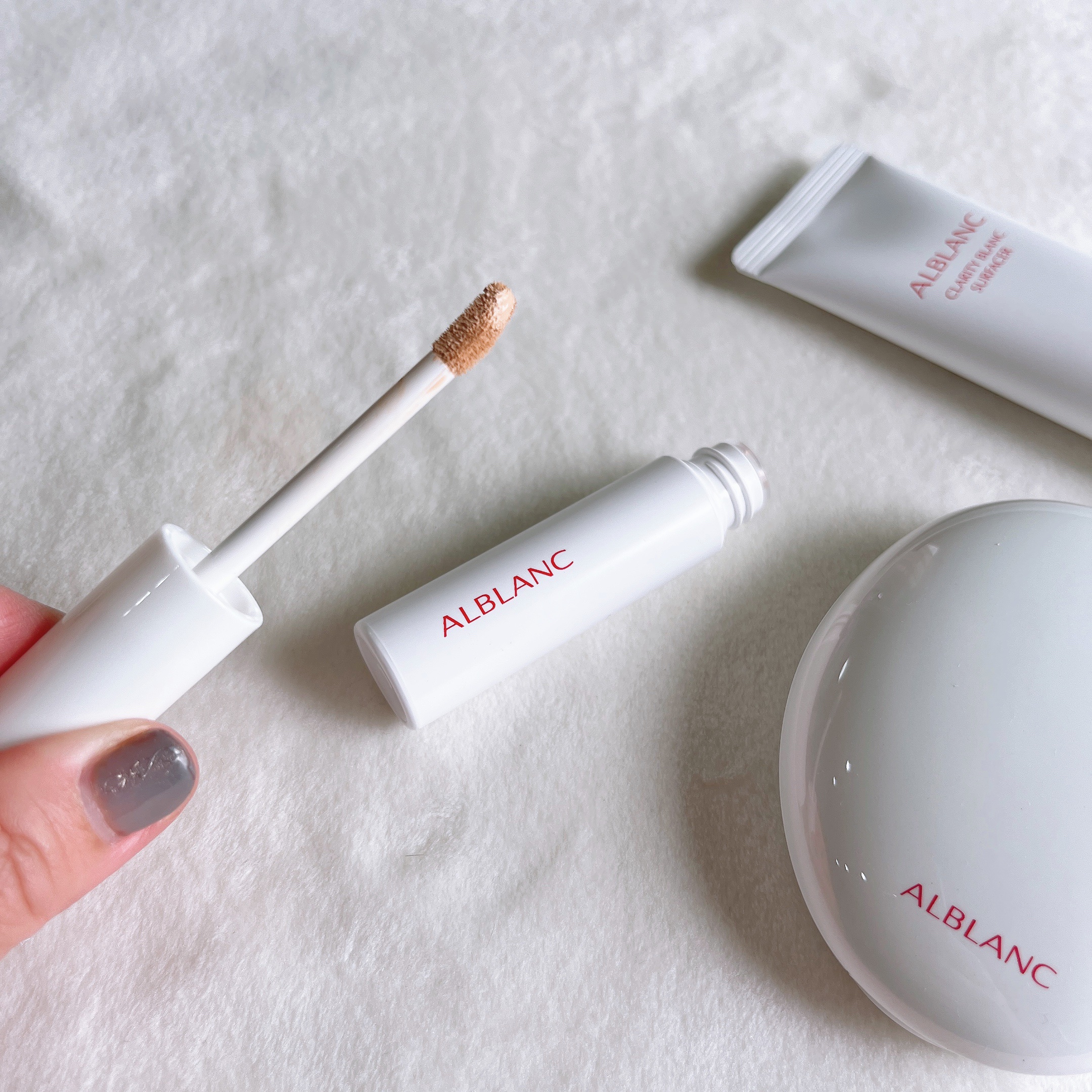 クラリティブラン カモフラチップ/ALBLANC/リキッドコンシーラーを使ったクチコミ（1枚目）